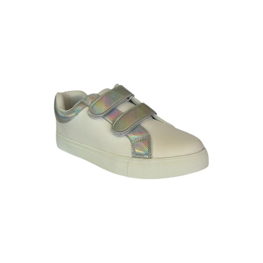Zapatillas Urbanas Niñas Cactus Lucia Blanco/Plateado
