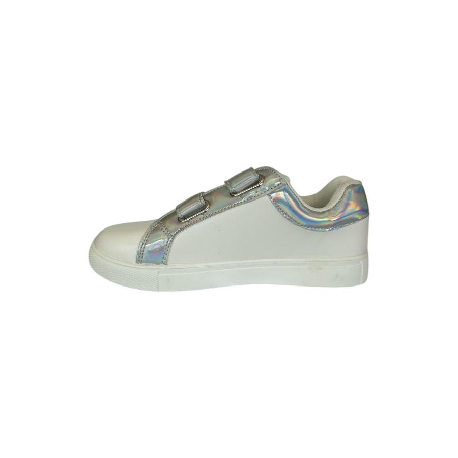 Zapatillas Urbanas Niñas Cactus Lucia Blanco/Plateado