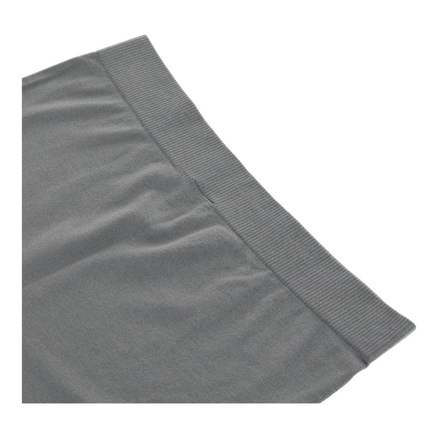 Calza Corta Escolar Mujer Caffarena Microfibra Gris