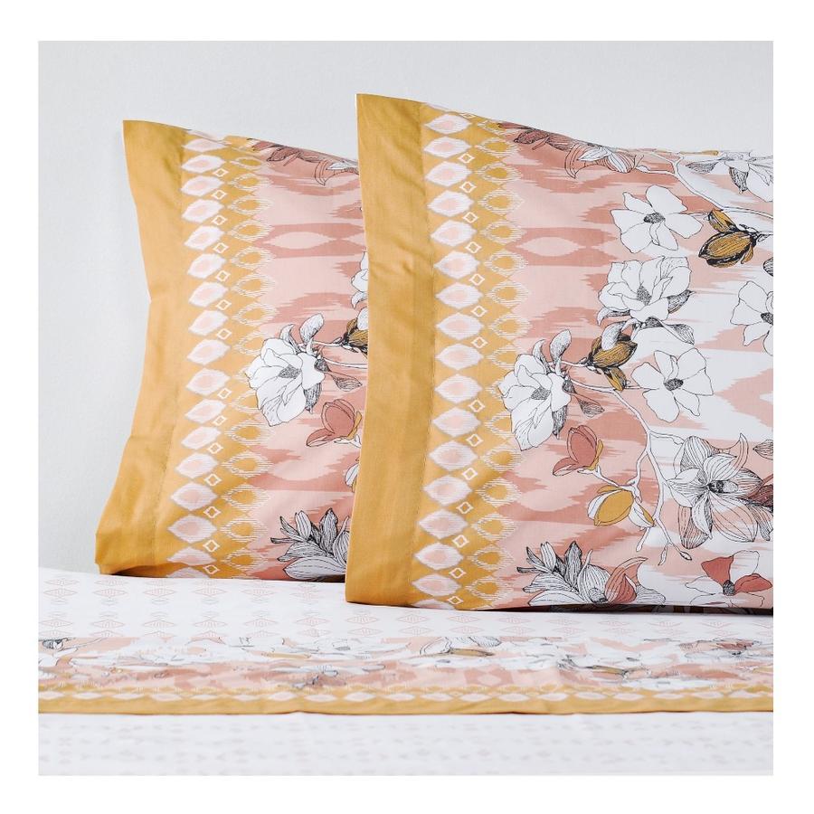 Sabanas 1.5 Plazas 200H Cannon Rosset 60% Algodón Multicolor