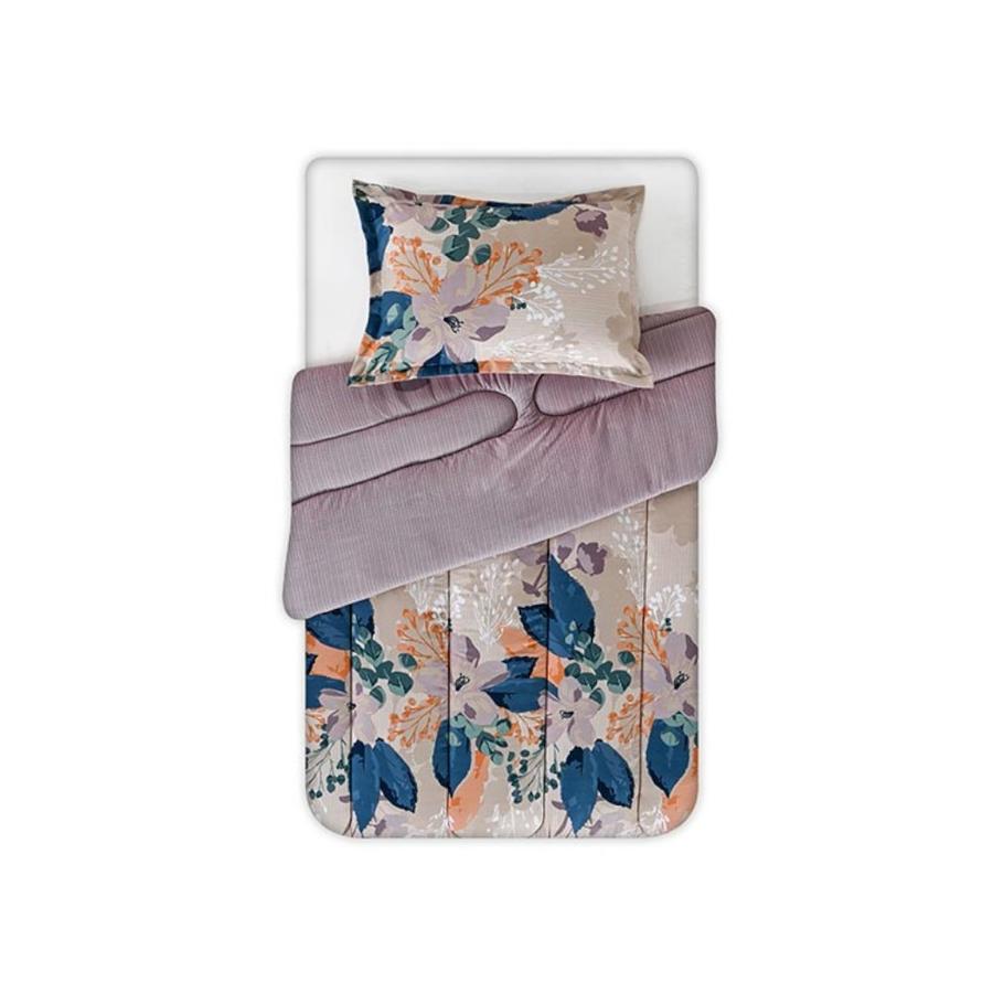 Plumón Cama 1.5 Plazas Microfibra Cannon Home Hibiscus