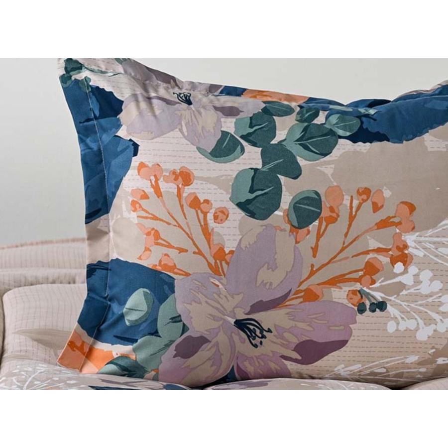 Plumón Cama 1.5 Plazas Microfibra Cannon Home Hibiscus