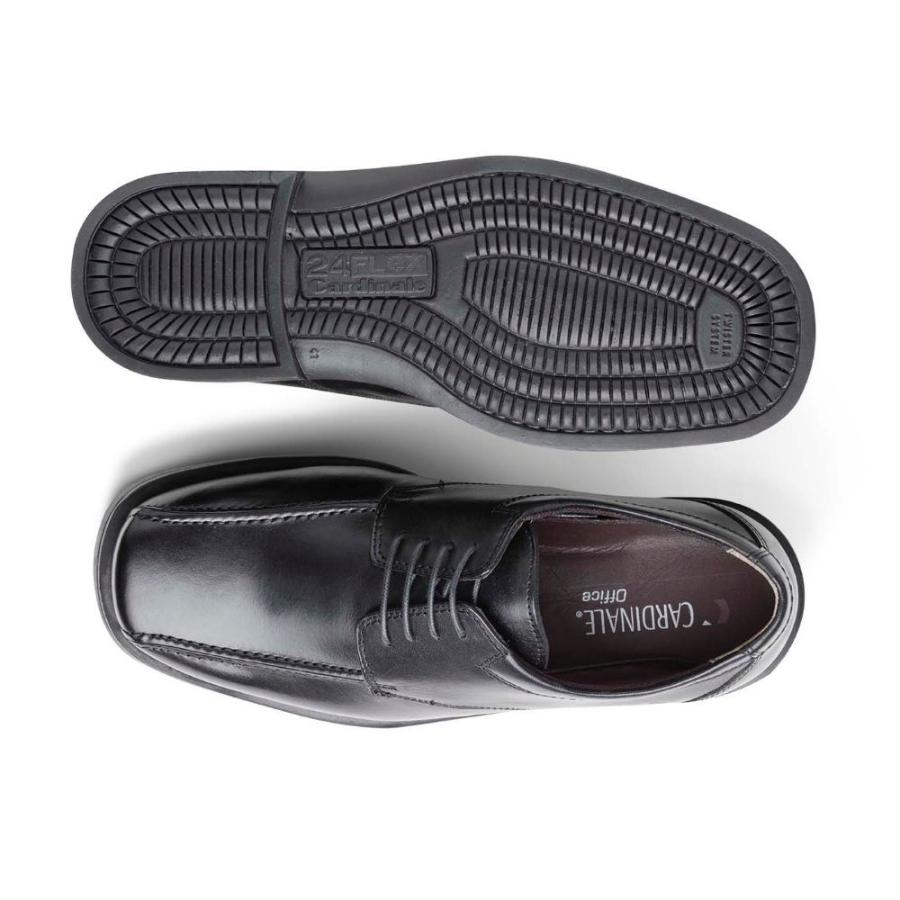 Zapato De Cuero Cardnale Twister 53 Hombre Negro