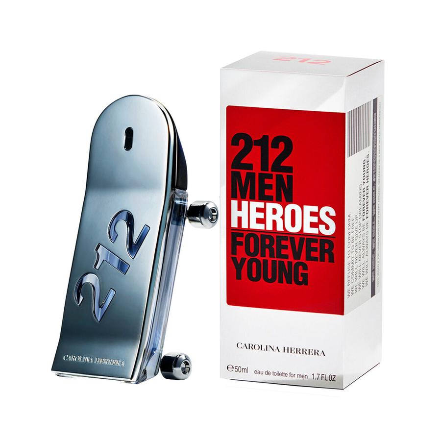 Perfume Hombre Carolina Herrera 212 Heroes Man Edt 50 Ml