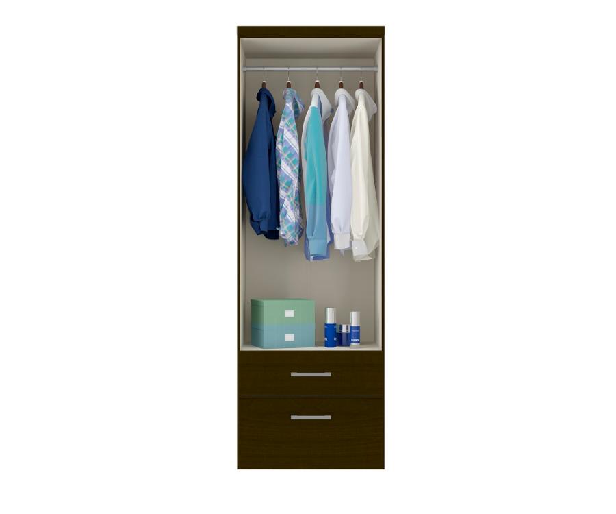 Closet 599 Café Touch 2 Puertas + 2 Cajones