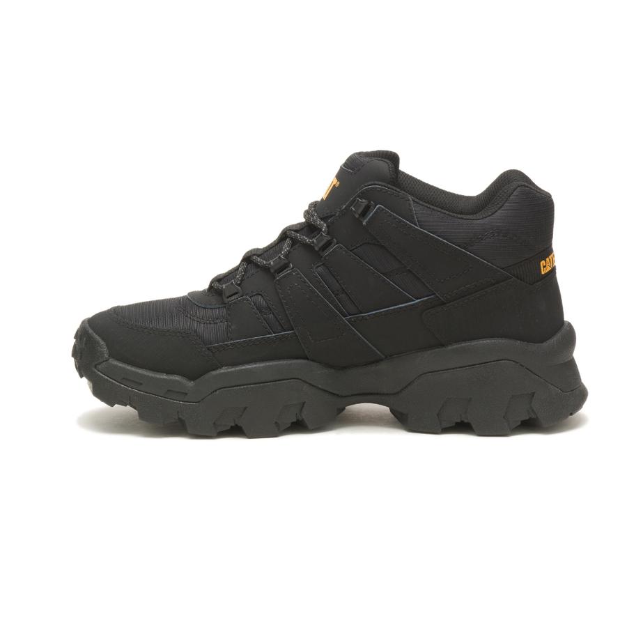 Zapatillas Con Caña Mujer Reactor Mid Cat Negro