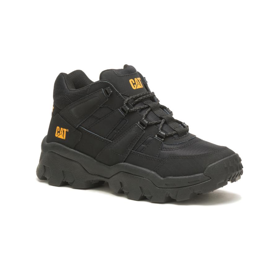 Zapatillas Con Caña Mujer Reactor Mid Cat Negro