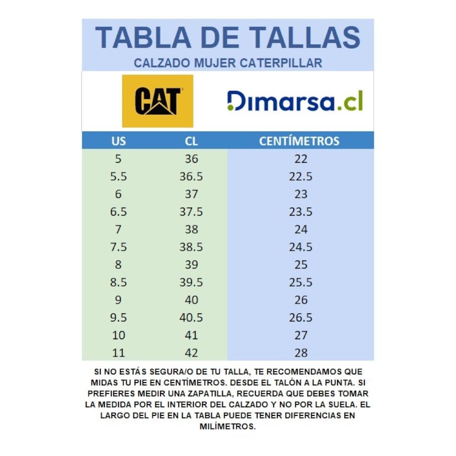 Botín Outdoor Mujer Caterpillar Colorado Hardwear Negro