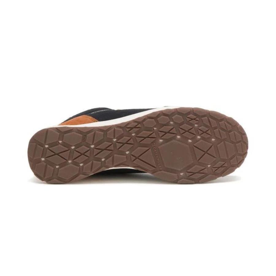 Botín Outdoor Hombre Caterpillar Quest Mid Negro