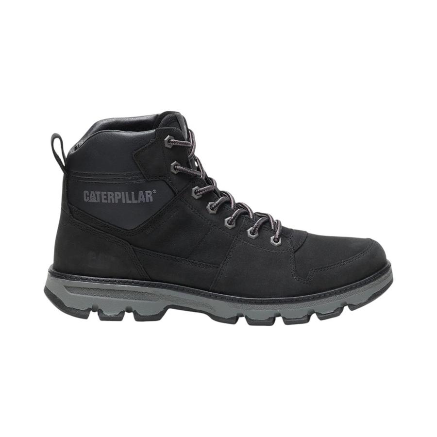 Botín Casual Hombre Caterpillar Meridian WaterProof Negro