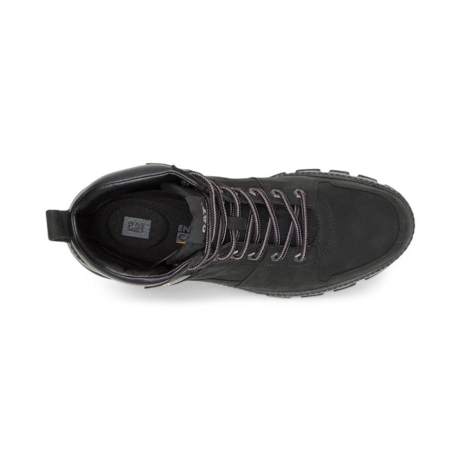 Botín Casual Hombre Caterpillar Meridian WaterProof Negro