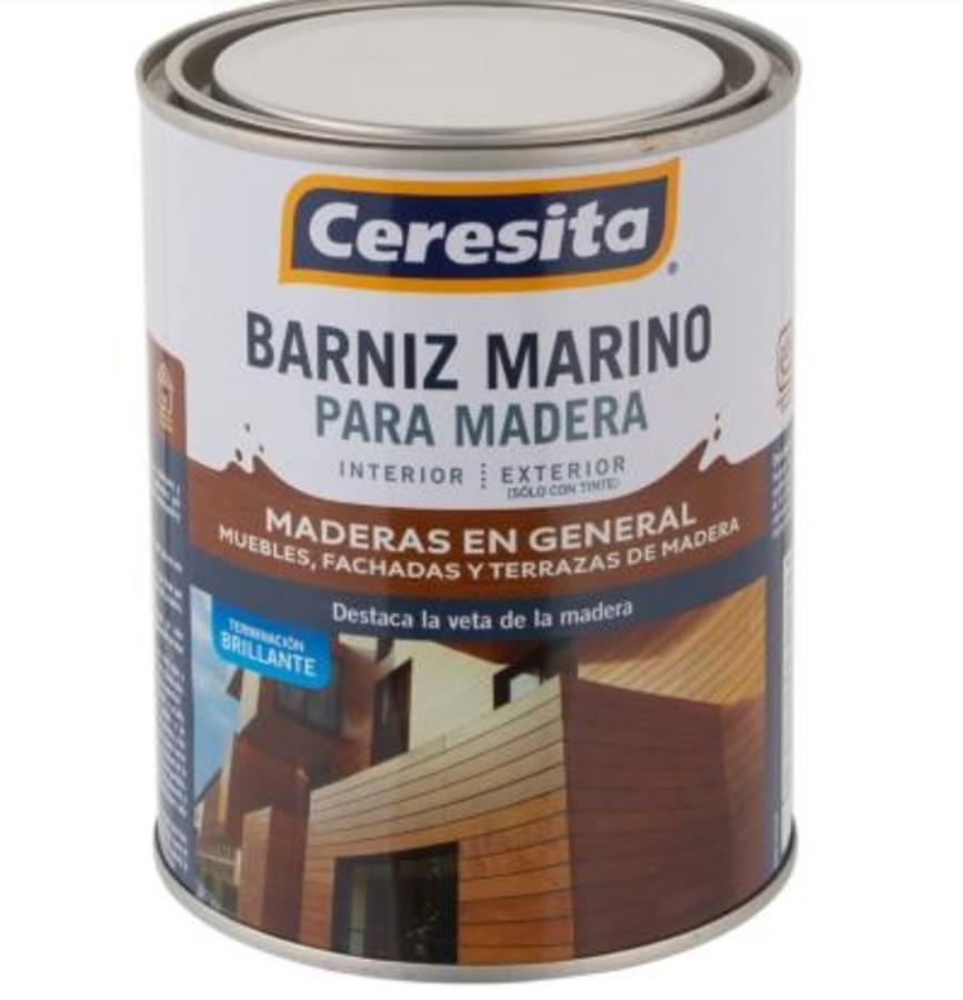 Barniz Marino Con Tinte Alerce 1/4 Gl