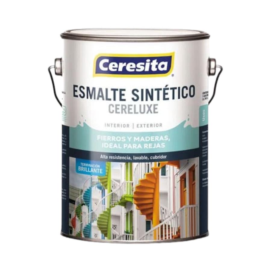 Esmalte Sintetico Cereluxe Roble 1/4 Gl Ceresita