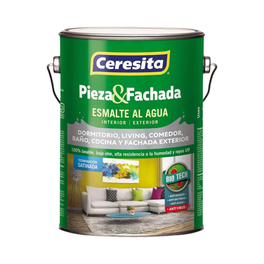 Esmalte Al Agua Pieza Y Fachada Coral Gl Ceresita