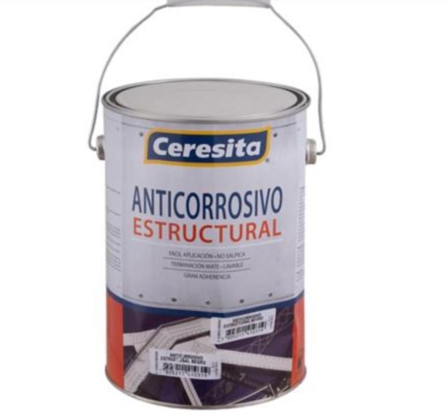 Anticorrosivo Estructural Negro 1/4 Gl