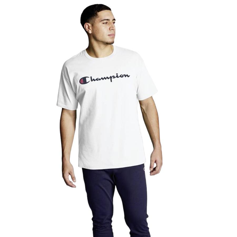 Polera champion blanca best sale