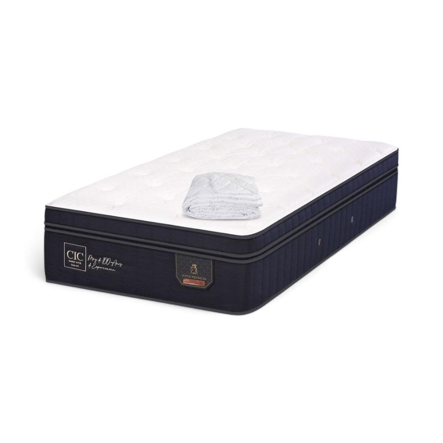 Colchón CIC Super Premium 1.5 Plazas + Cubrecolchón
