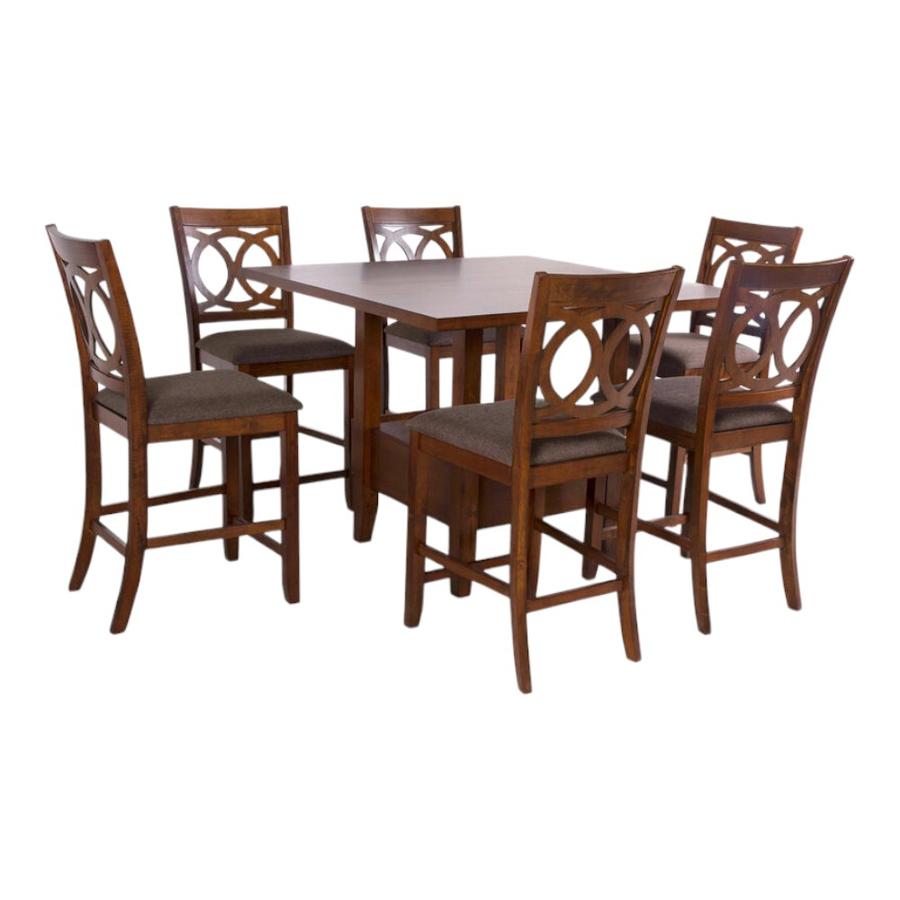 Comedor Boston Cic 6 Sillas Café