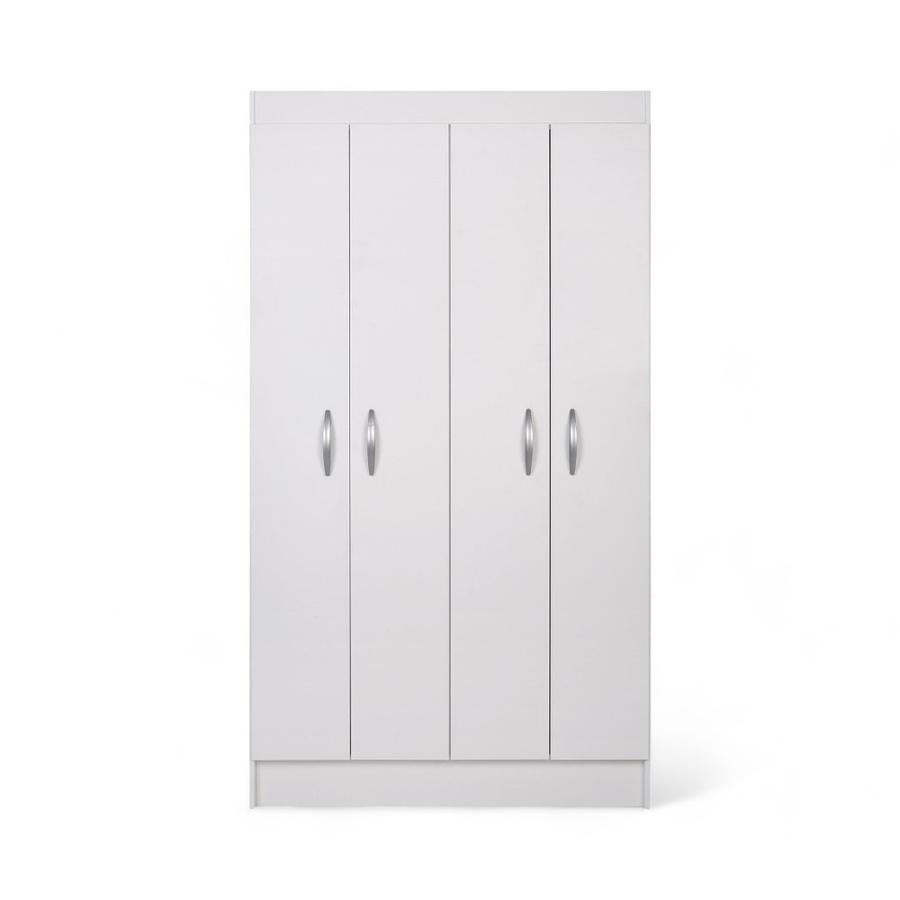 Clóset CIC Bagua 4 Puertas 95x170x37.5 Cm Blanco