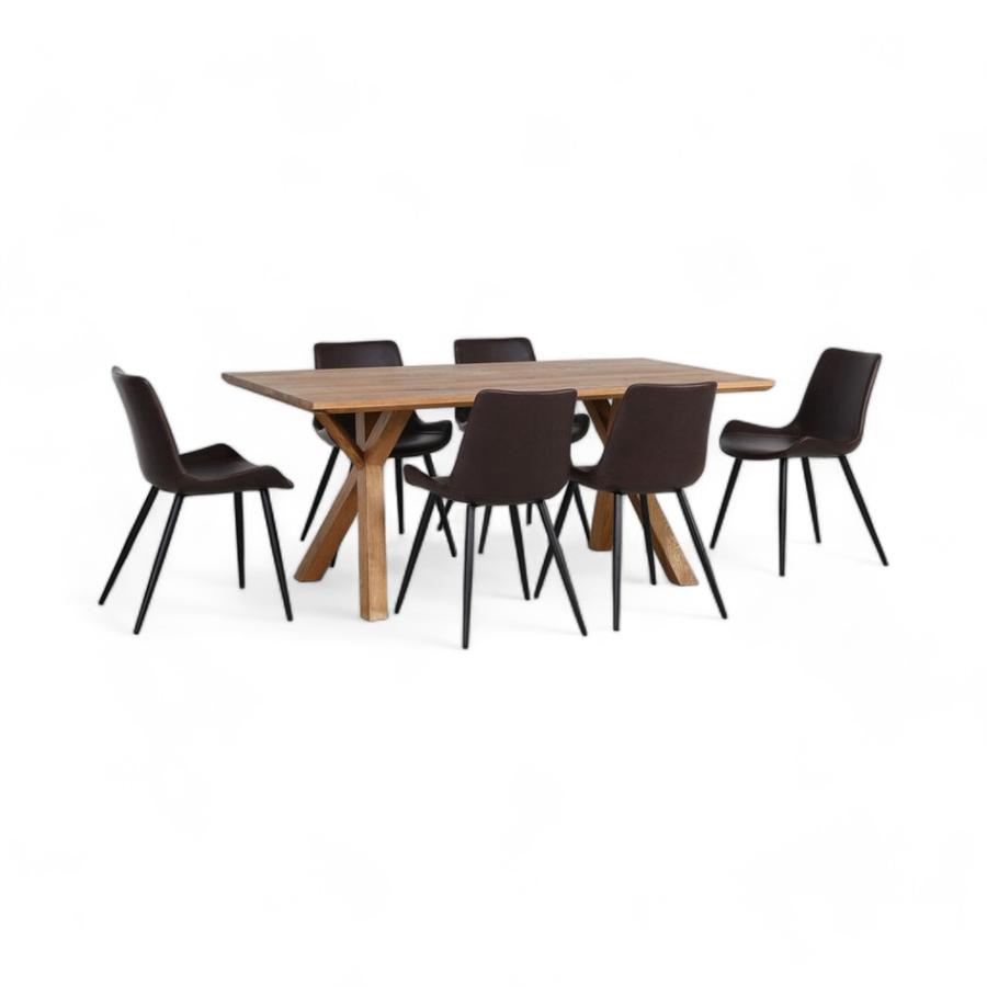 Set Comedor 6 Sillas + Mesa CIC Scotland 1.8 Metros Café