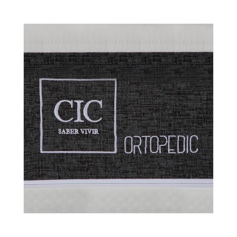 Cama Nido CIC Diván Ortopedic + Respaldo Villarrica Negro