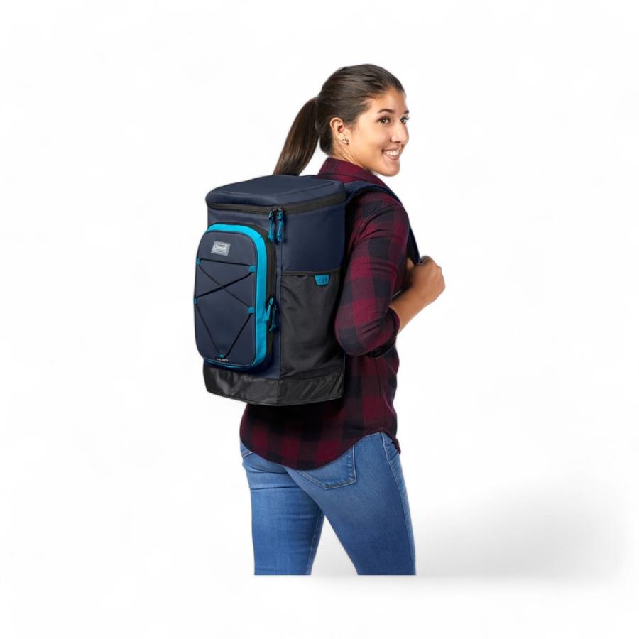 Mochila Cooler Coleman Xpands 30 Latas Azul