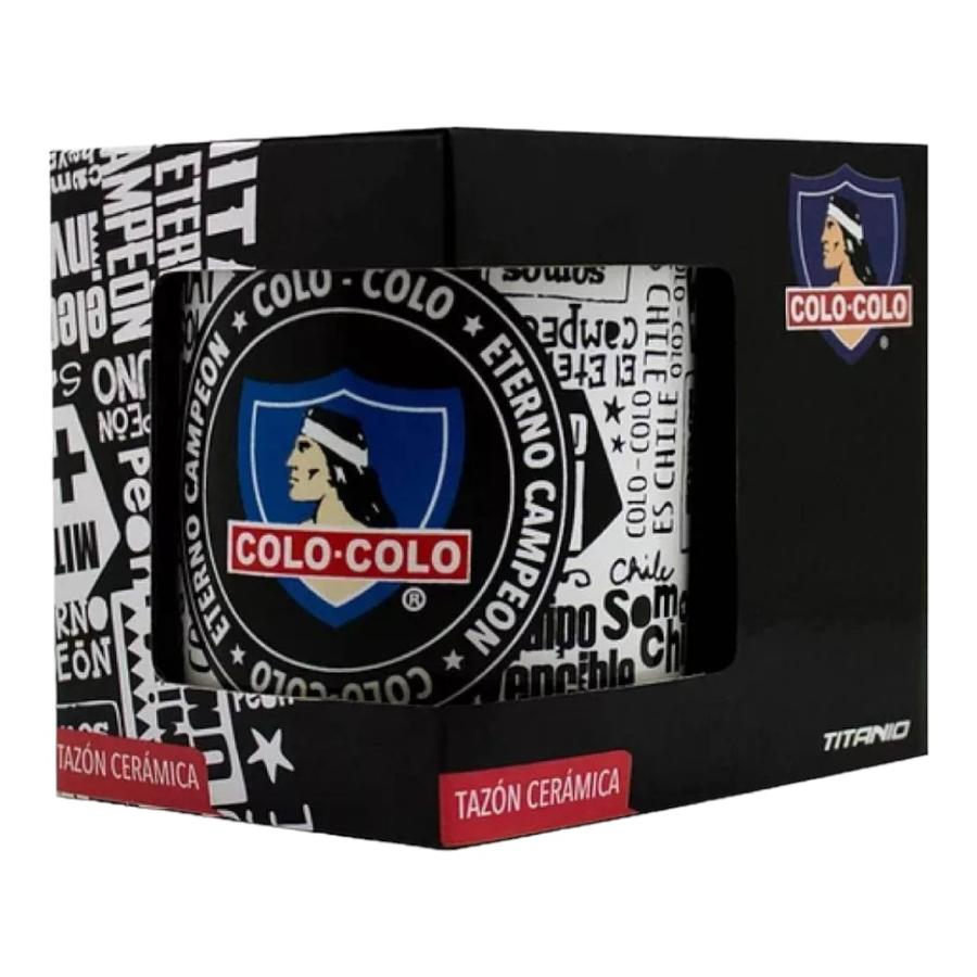 Tazon Caja 11 Oz Fanatikos Colo Colo