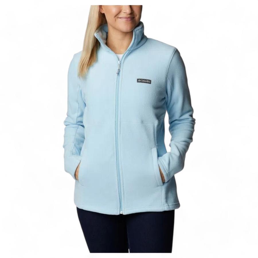 Polar Casual Mujer Columbia Trail III Full Zipper Celeste