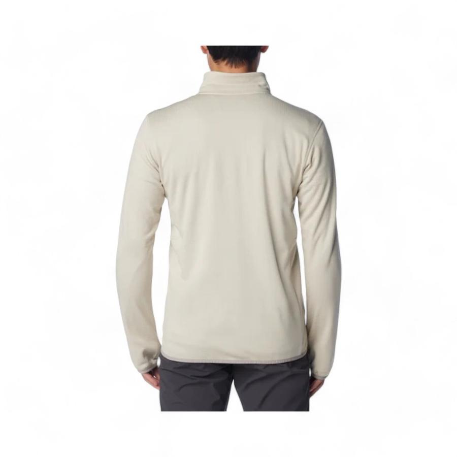 Polar Outdoor Hombre Columbia Park View Full Zipper Beige