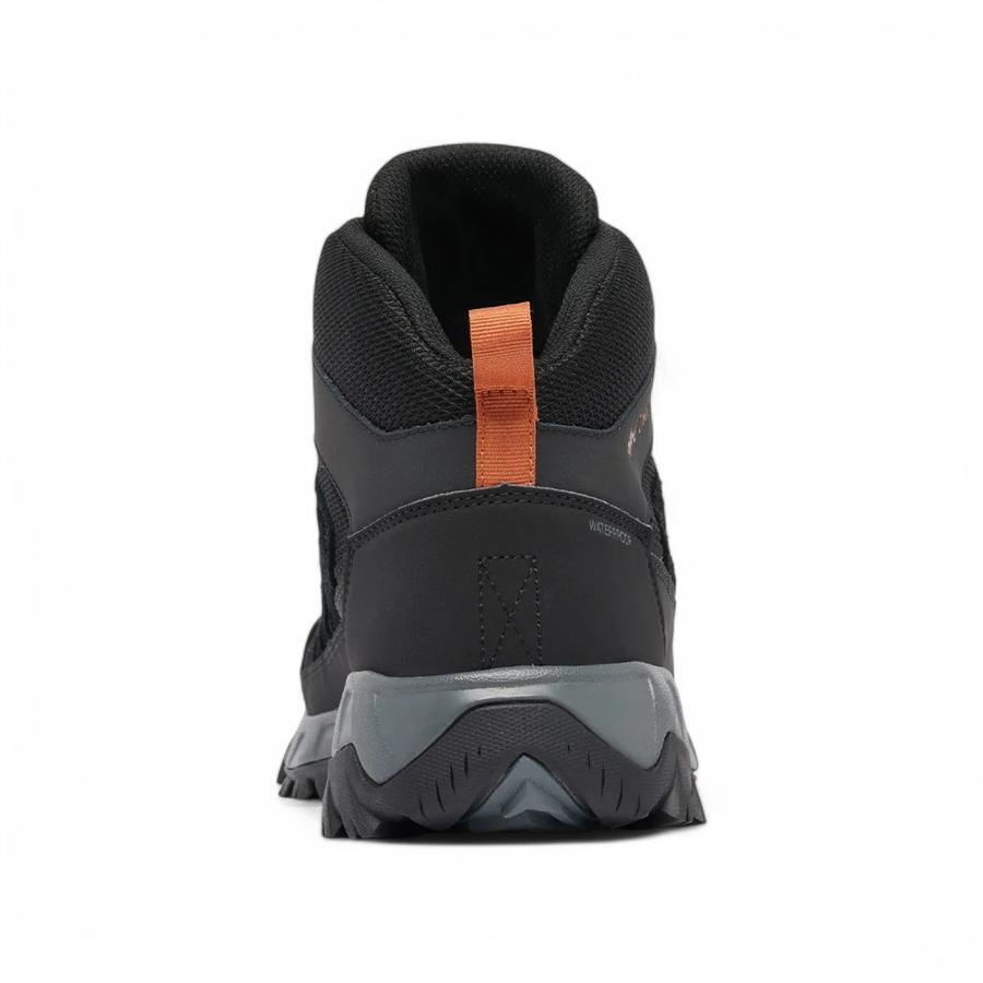 Botín Hombre Columbia Strata Trail Mid Waterproof Negro