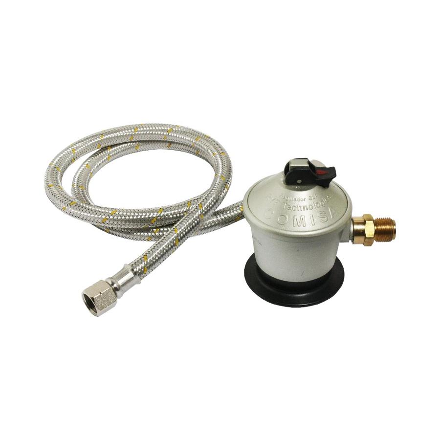 Kit Regulador Gas Licuado Con Flexible Metálico Comisa