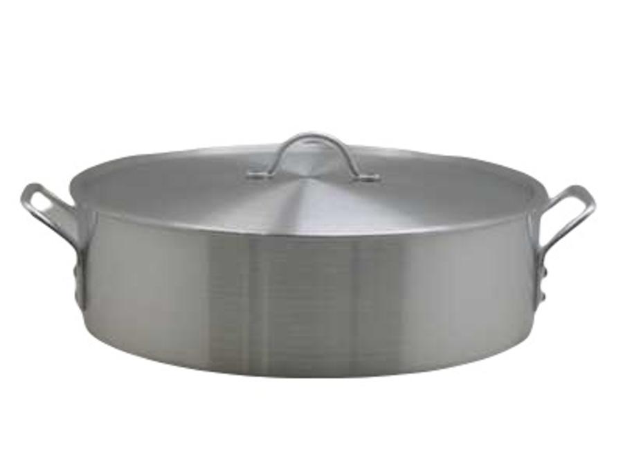Arrocera Hotel Aluminio 36cm 11lt Silver