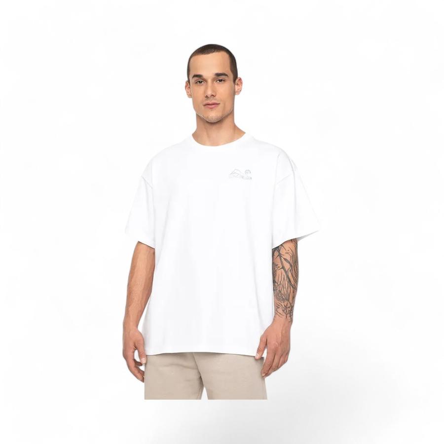 Polera Hombre Converse High Summer Terrain Textures Blanco