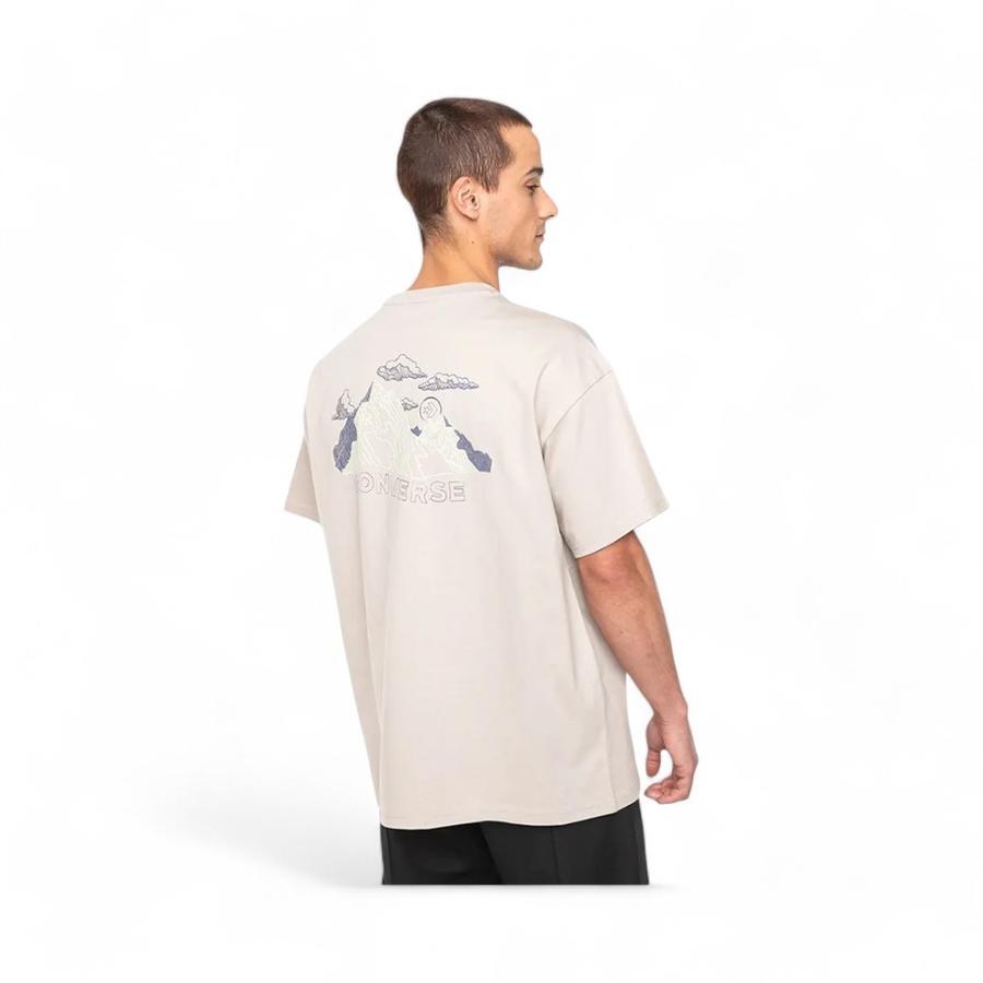 Polera Hombre Converse High Summer Terrain Textures Café
