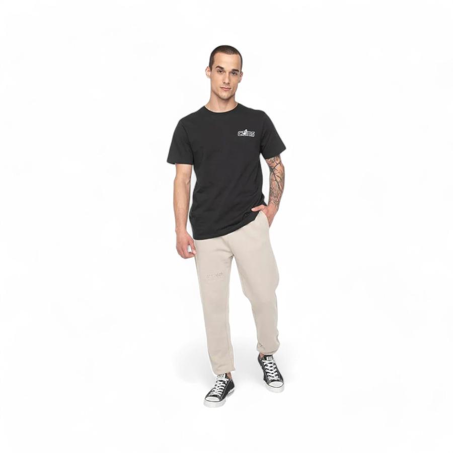 Polera Hombre Converse CONS Skull & Shrom Art Negro