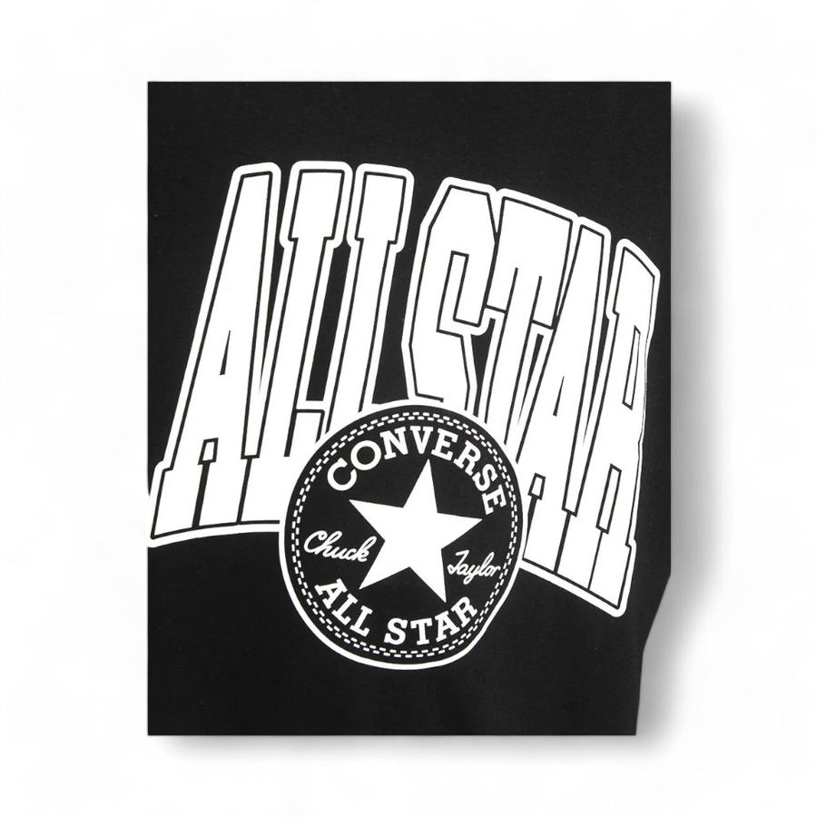 Polera Hombre Converse All Star Seal Negro
