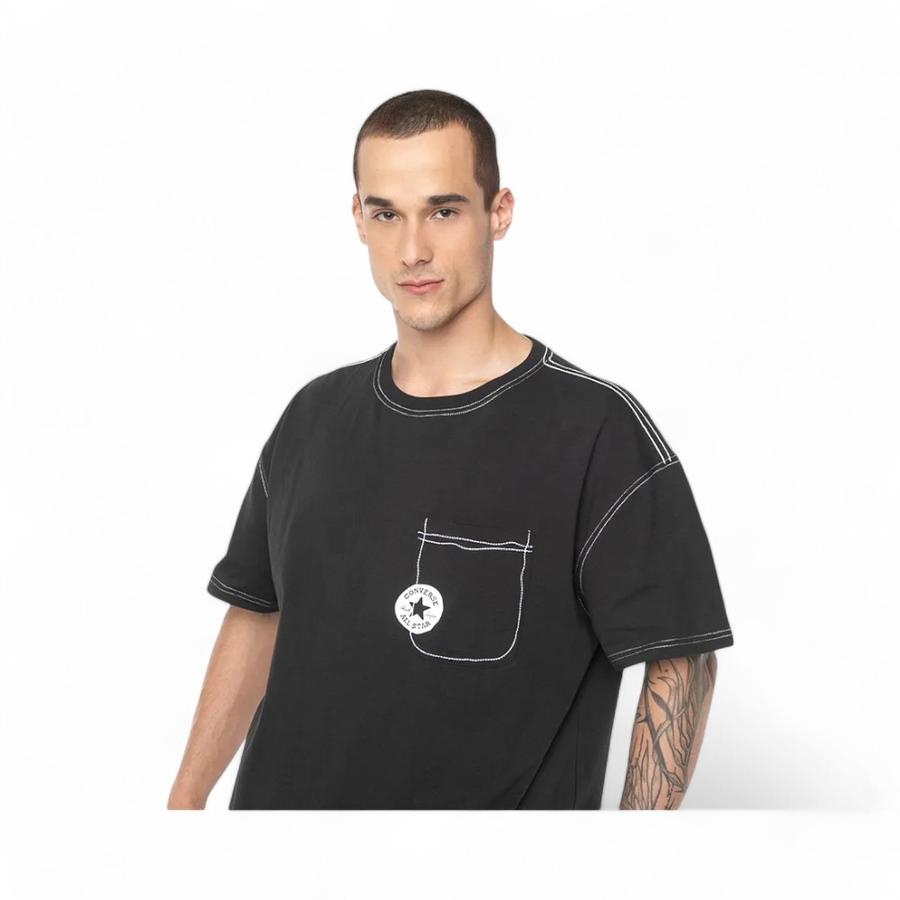 Polera Hombre Converse Sketch Pack Negro