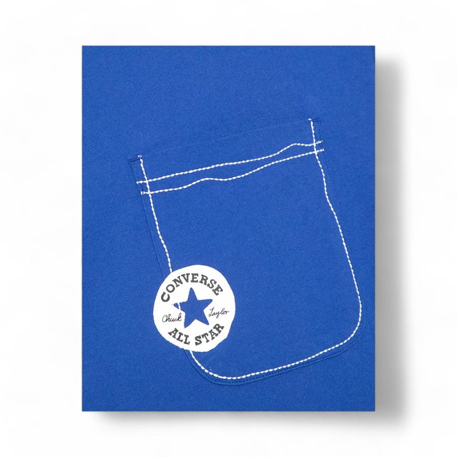 Polera Hombre Converse Sketch Pack Azul