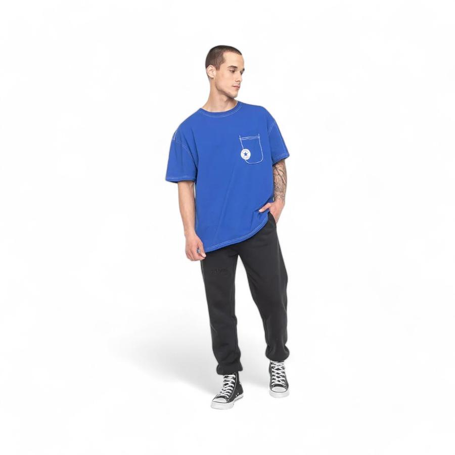 Polera Hombre Converse Sketch Pack Azul