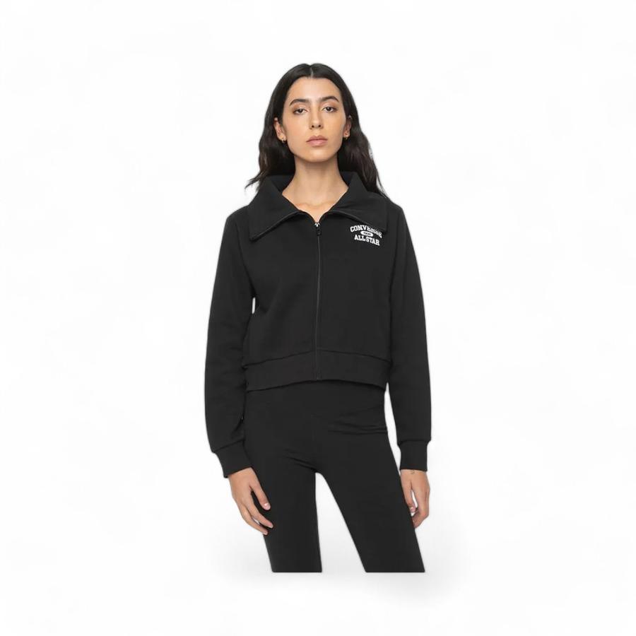 Poleron converse mujer negro outlet