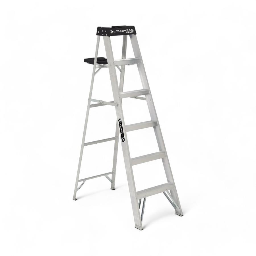 Escalera Tijera Cuprum Louisville 1.83 Metros Aluminio