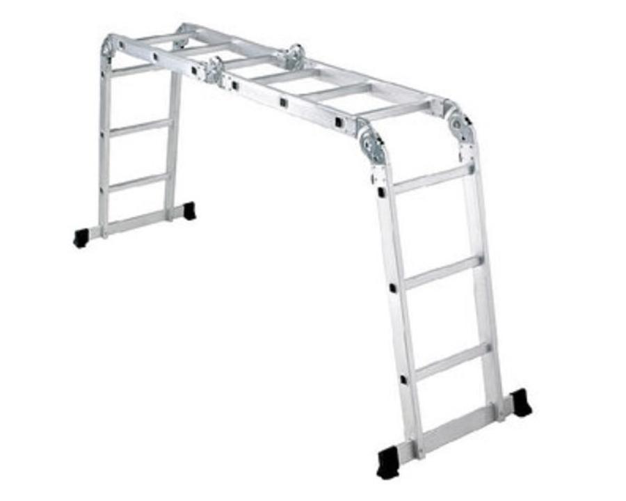 Escalera Aluminio Multifunción Bisagra Reforzada