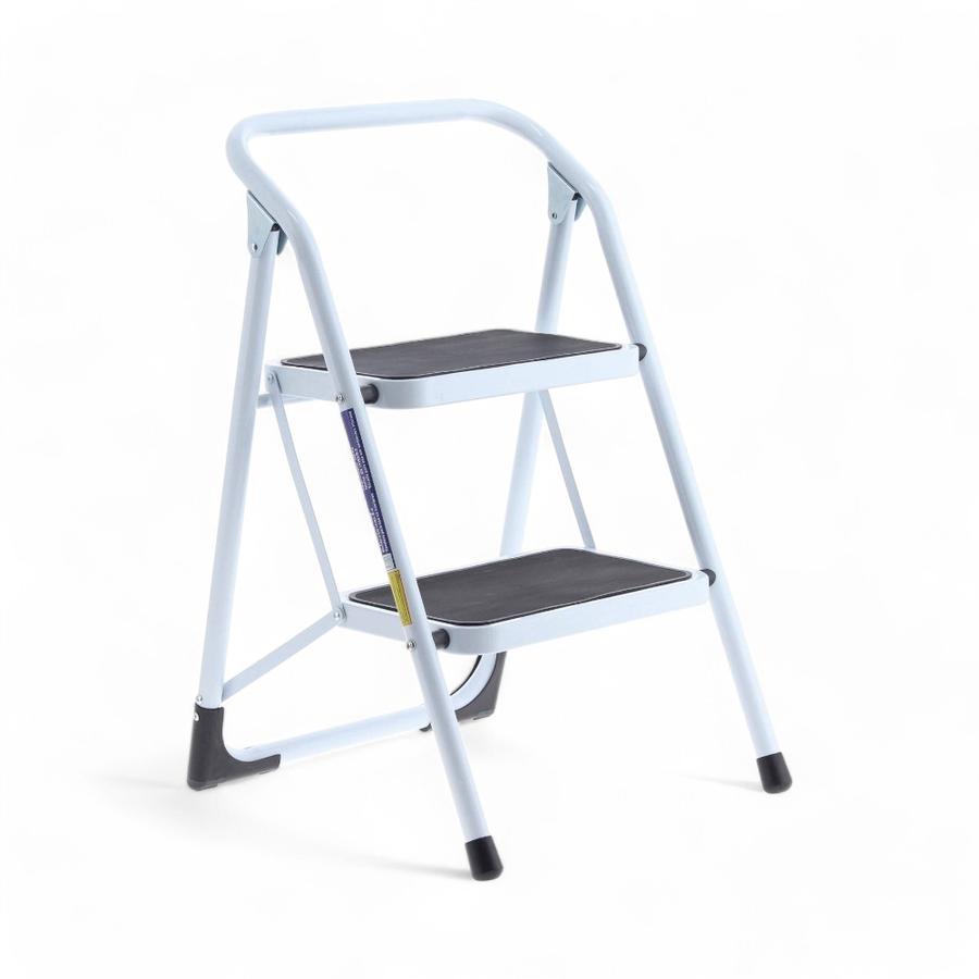 Piso Escalera Cuprum 2 Peldaños Acero Plegable