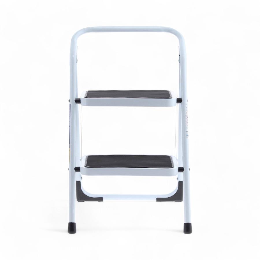 Piso Escalera Cuprum 2 Peldaños Acero Plegable