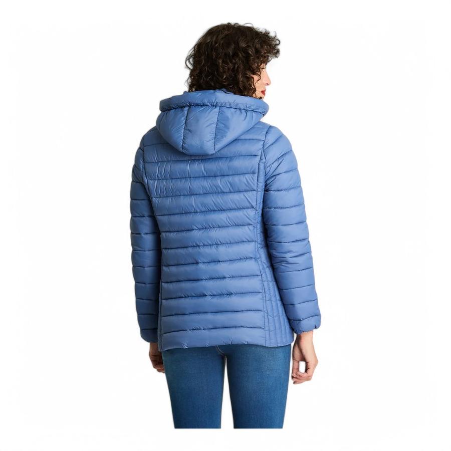 Parka Mujer Curvi Básica Corta Azul