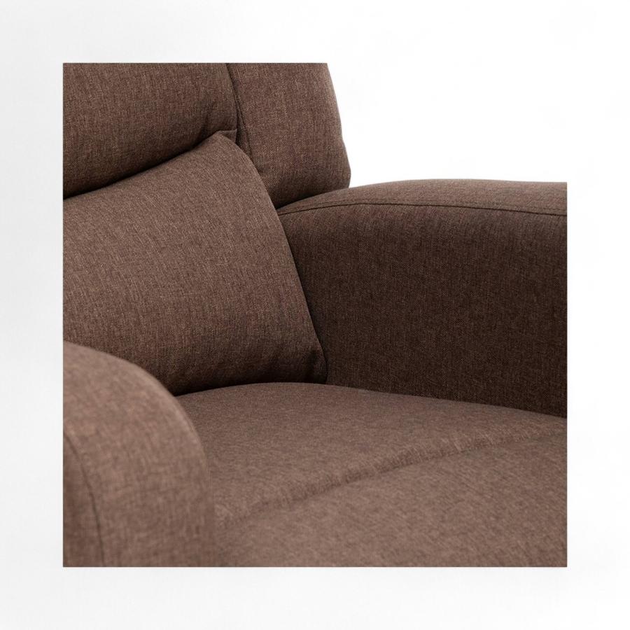 Berger Reclinable Daniels London 1 Cuerpo Café