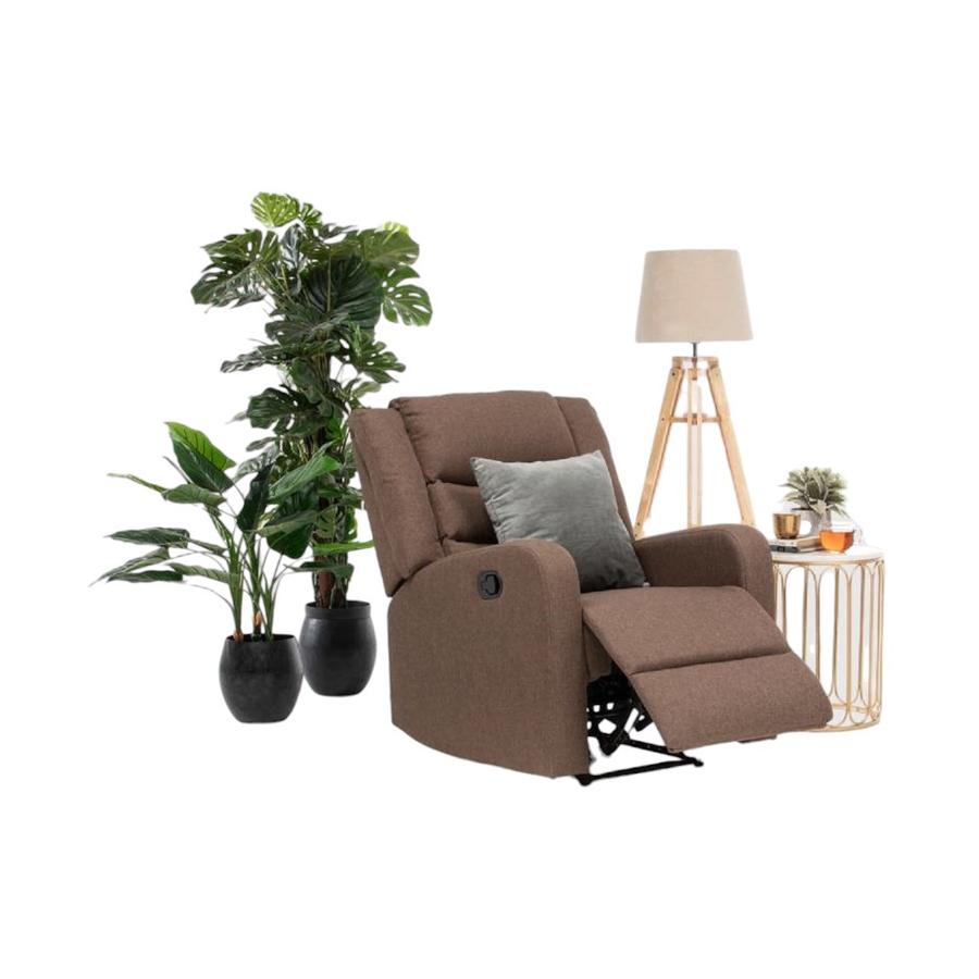 Berger Reclinable Daniels London 1 Cuerpo Café