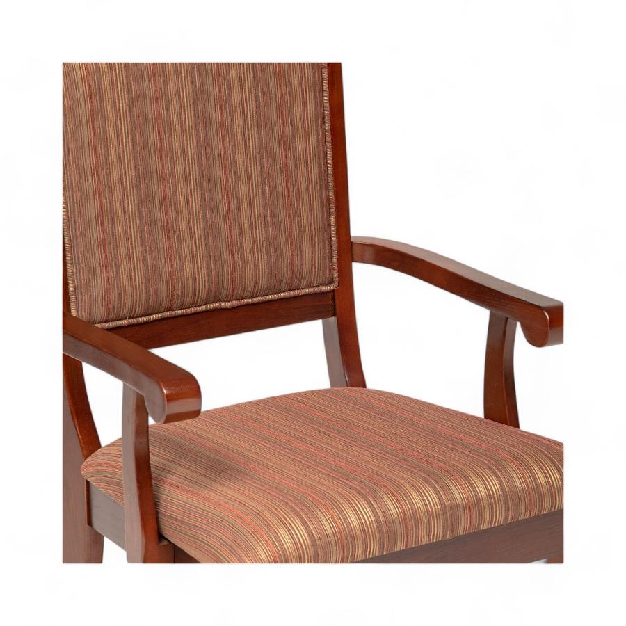 Comedor Daniels Ternara + 6 Sillas + 2 Sitiales Café