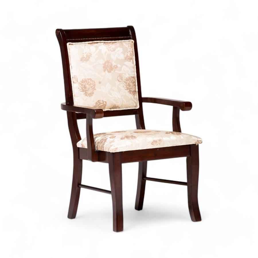 Comedor Daniels Ternara + 4 Sillas + 2 Sitiales Café/Beige