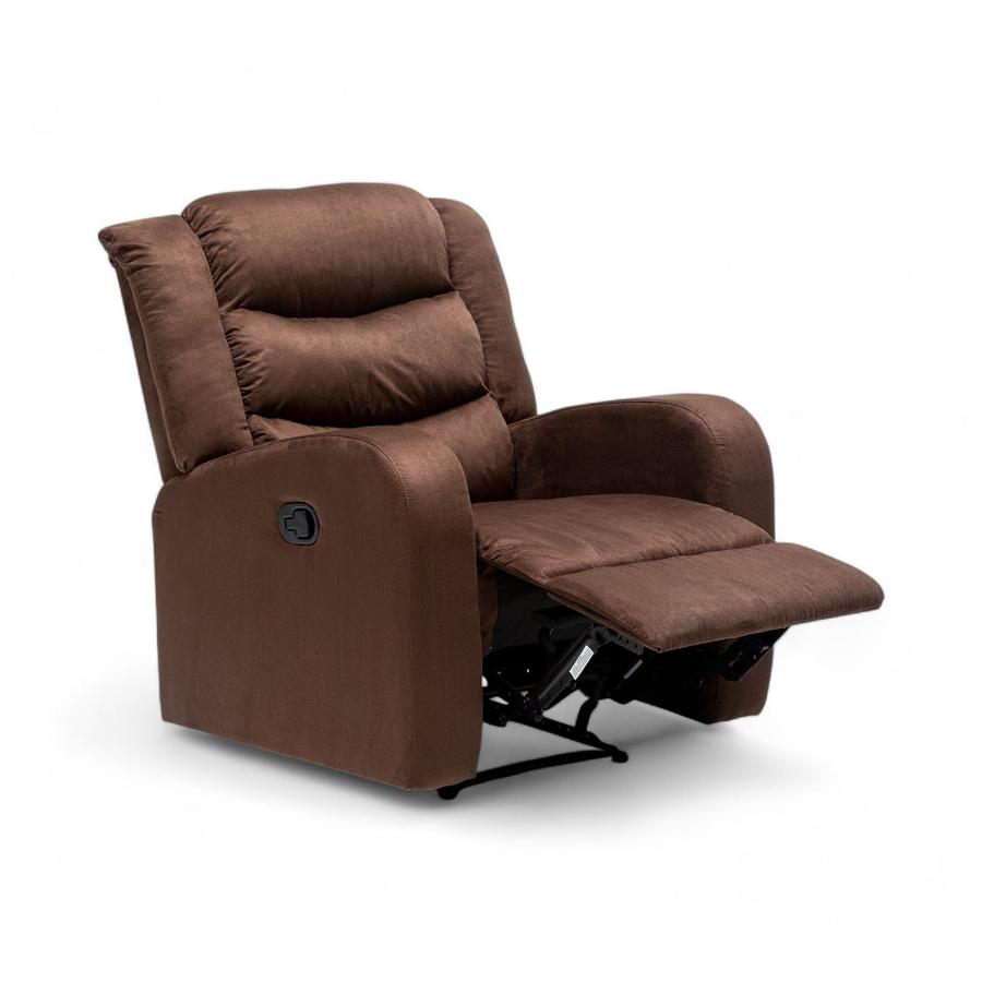 Berger Reclinable Daniels Virgil Masajeador 1 Cuerpo Café